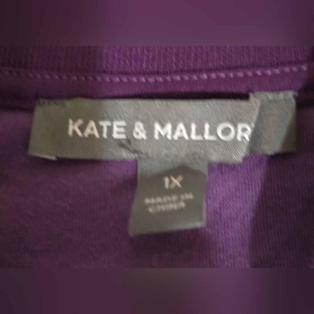 1x Kate And Mallory Purple Velour Tracksuit NWOT (F) - Picture 11 of 11